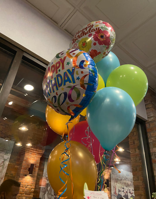 Single Birthday Mylar Balloon