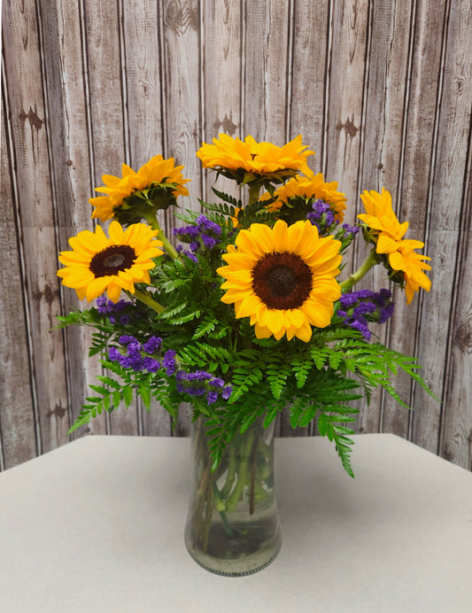 Bright Sunflower Smiles